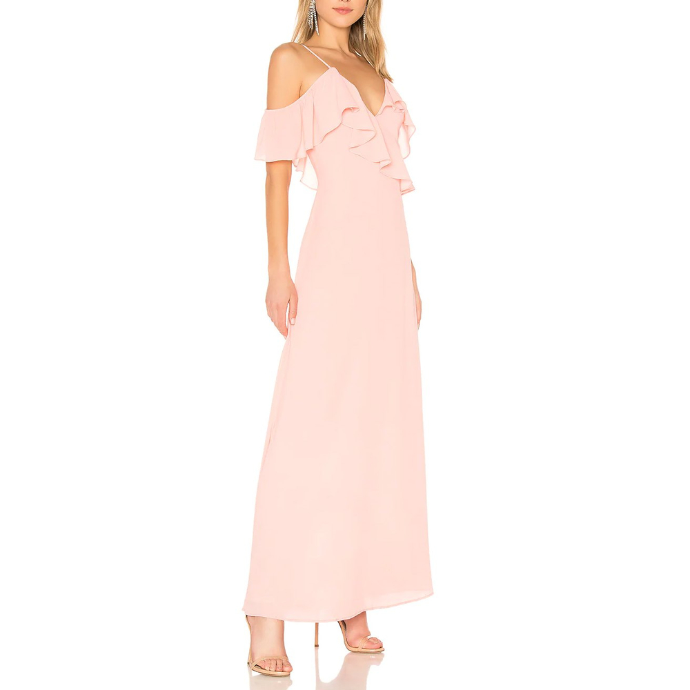 LPA Ruffle Neckline Maxi - Picture 2 of 9